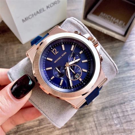 đồng hồ michael kors dây silicon|Michael Kors nam.